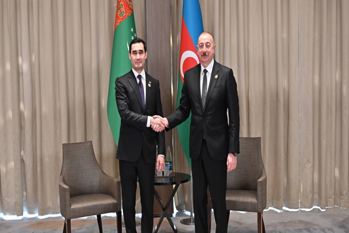 Sərdar Berdiməhəmmədov Prezident İlham Əliyevi təbrik edib